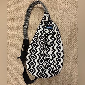 Black and white Kavu rope sligback